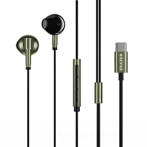 ERAZER EY03 Pro Wired Earphones with Mic Type-C Semi-In-Ear Headphones for Gaming - 1
