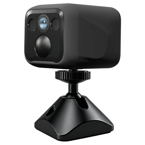 B01 Mini WiFi Security Camera 3MP HD 1080P Night Vision PIR Human Detection Wireless Safety Camera for Home Outdoor - Black - 1