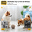 W10 WiFi HD Mini Security Camera Night Vision Motion Detection 1080P Indoor Surveillance Camera - Black - 3