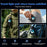D2 4K Action Camera 270 Degree Rotating Lens 1.54 Inch HD Screen WiFi Sports Camera with LED Light - Black - 7