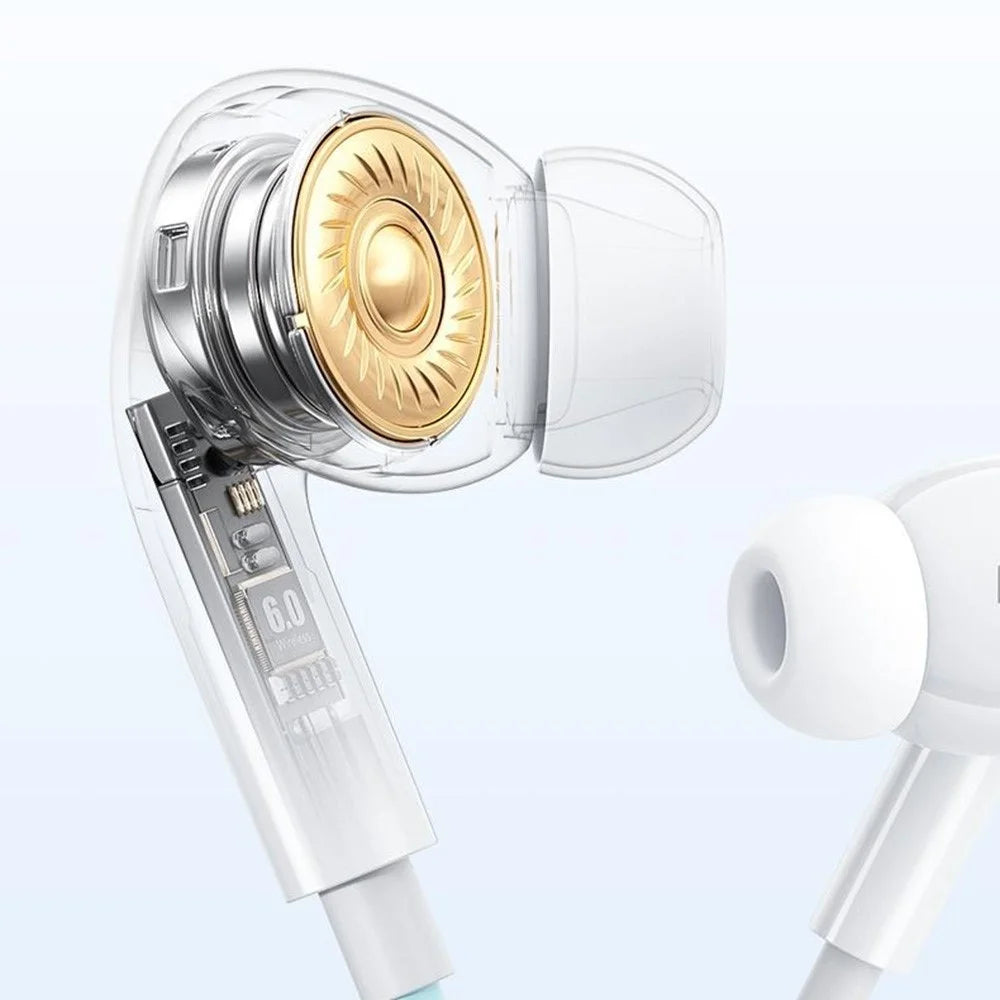 WEKOME YB13 Macaron Series 3.5mm Wired Earphone 10mm Driver Line Control Headphone for Music Calls - Purple - 3