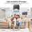 W09 WiFi HD Mini Night Vision Camera 720P Security Cam Motion Detection for Home Office - Black - 2