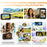D03 Single Lens Magnetic Thumb Camera 2K Auto Focus 120 Degree Wide Angle 16X Zoom Pocket Camcorder for Sports - Black - 4