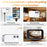 D03 Single Lens Magnetic Thumb Camera 2K Auto Focus 120 Degree Wide Angle 16X Zoom Pocket Camcorder for Sports - Black - 5