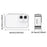 D03 Single Lens Magnetic Thumb Camera 2K Auto Focus 120 Degree Wide Angle 16X Zoom Pocket Camcorder for Sports - Black - 7