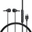 ACEFAST L16 USB-C Clip-On Wired Earphones Hi-Fi Earbuds with Mic 10mm Drivers - Black - 1