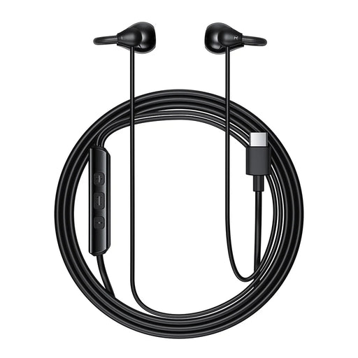 ACEFAST L16 USB-C Clip-On Wired Earphones Hi-Fi Earbuds with Mic 10mm Drivers - Black - 2