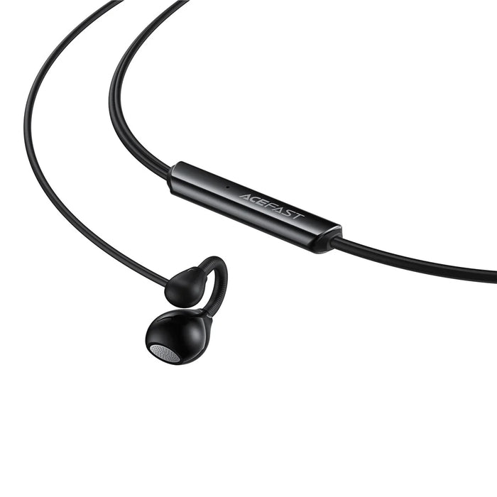 ACEFAST L16 USB-C Clip-On Wired Earphones Hi-Fi Earbuds with Mic 10mm Drivers - Black - 5