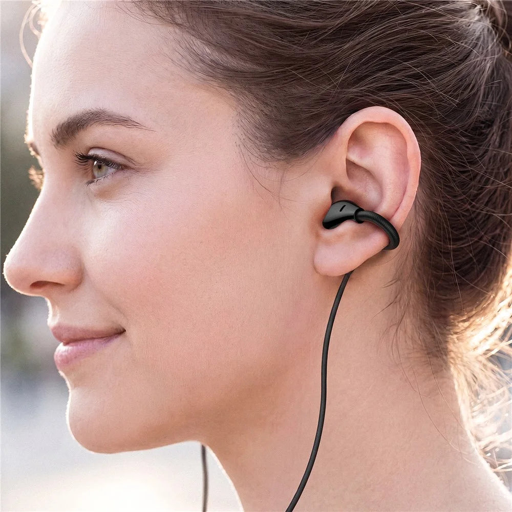 ACEFAST L16 USB-C Clip-On Wired Earphones Hi-Fi Earbuds with Mic 10mm Drivers - Black - 6