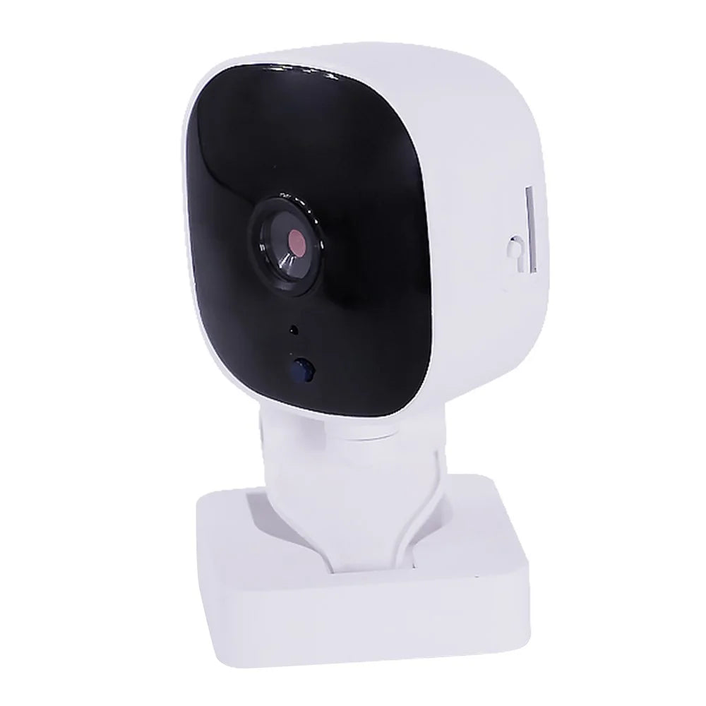 K7 WiFi Camera HD Mini 1080P Full Color Night Vision Two-Way Audio Wide Angle for Indoor Security - White - 1