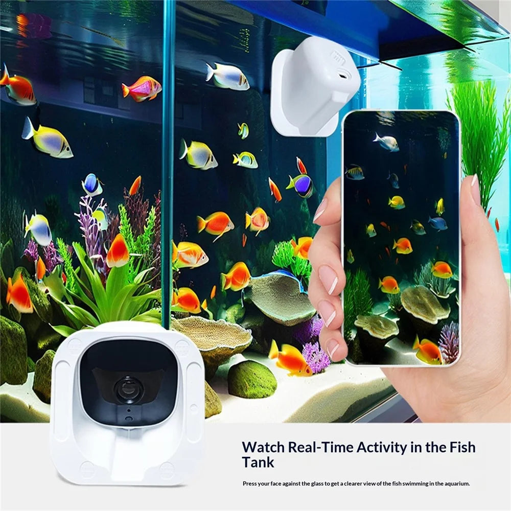 K7 WiFi Camera HD Mini 1080P Full Color Night Vision Two-Way Audio Wide Angle for Indoor Security - White - 7