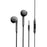 ESSAGER EJ01 3.5mm Wired Control Deep Bass Earphone 1.2m Music Mobile Phone Headset Earbuds for iPhone Huawei - Black - 1