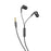AWEI PC-6 3.5mm Wired In-ear Earphones Music Headset with Mic Wire Control for iOS Android Mobile Phone - White - 3