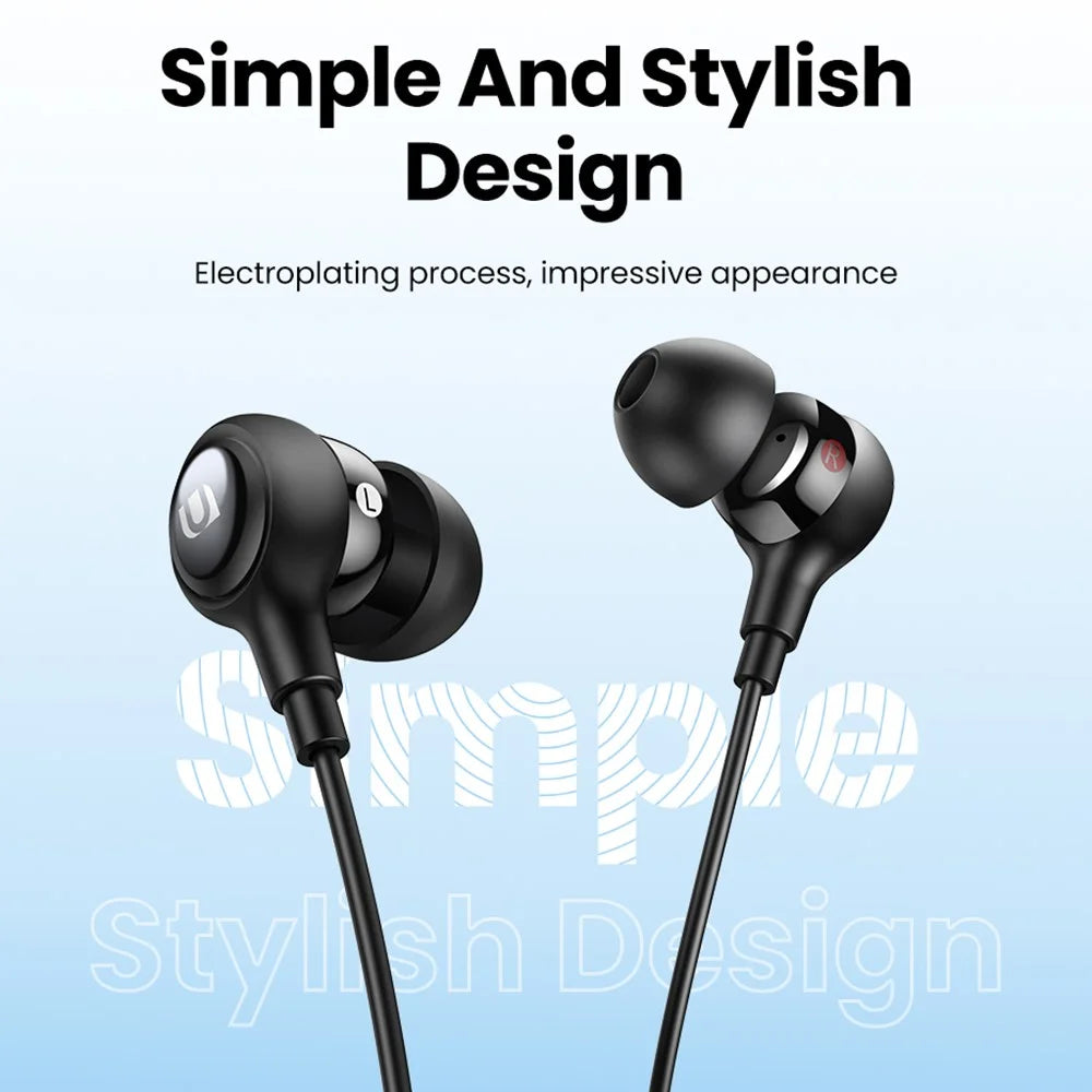 UGREEN 30637 Wired Headphone Earphone In-ear Stereo Surround Sound Gaming Headset 3.5mm Audio Interface Cord Headphone for Android MP3 MP4 - 5