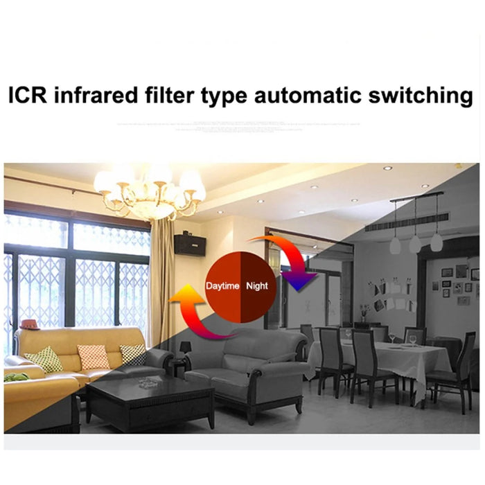 MH8 1080P HD WiFi Camera Wireless Smart Home Camera with Night Vision Two-way Audio Function - 4