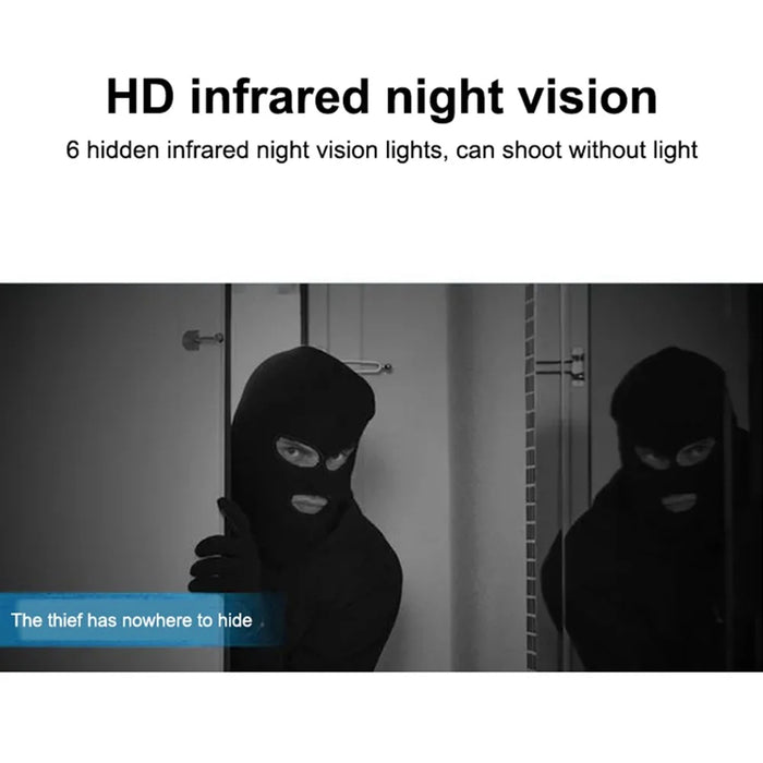 MH8 1080P HD WiFi Camera Wireless Smart Home Camera with Night Vision Two-way Audio Function - 5