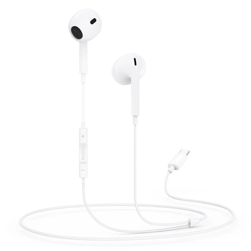 YESIDO YH38 for Huawei Wired Earphone Type-C Port Mobile Phone Wire Control Music Headset - 1