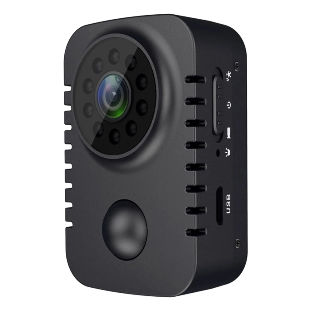 MD29 1080P Night Vision Body Camera 30FPS Video Recorder Clip-On Security Cam Webcam for Home / Outdoor Adventure / Law Enforcement / Cop Guard - 1