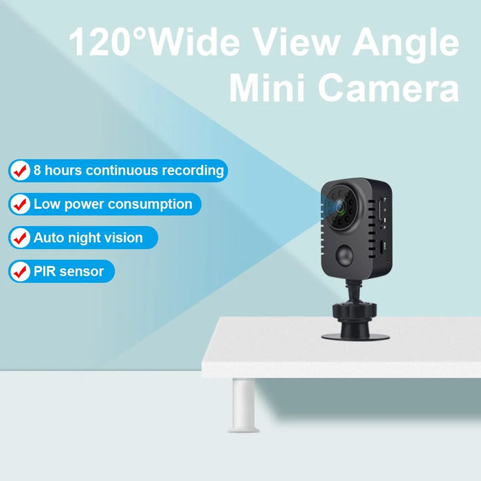 MD29 1080P Night Vision Body Camera 30FPS Video Recorder Clip-On Security Cam Webcam for Home / Outdoor Adventure / Law Enforcement / Cop Guard - 5