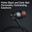 MCDODO HP-3490 MDD HiFi Stereo Wired Headphone Type-C Earphone with Mic and Volume Control - Black - 3