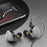 YANMAI H9 In-Ear Copper Driver Headphone 3.5mm Wired Earphone HiFi Sports Headset - Black - 5