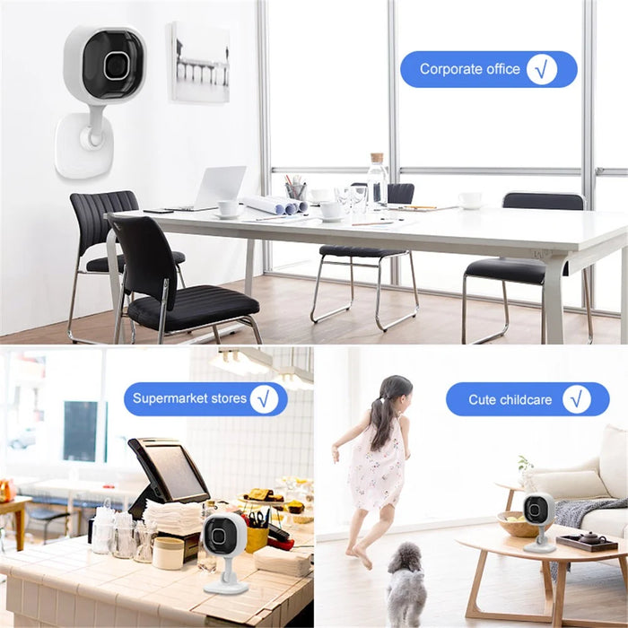 A3 Mini Home Security Camera WiFi Smart Two Way Voice HD Infrared Night Vision Camera - 4