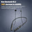 B998 Wireless Neckband Headphones Half In-Ear Bluetooth-compatible 5.3 Earphones Noise Cancelling Earbuds with Pluggable - 4