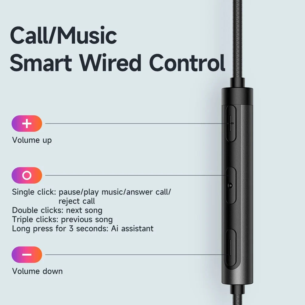 MCDODO HP-4070 Type-C Stereo Sound Wired Earphone HD Call Microphone Headphone - 6