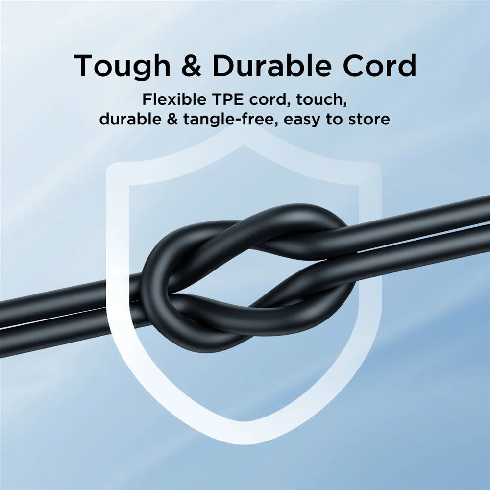 JOYROOM EC06 Metal In-ear Headphone with Mic HiFi Sound Type-C Wired Earphones - Tarnish - 6