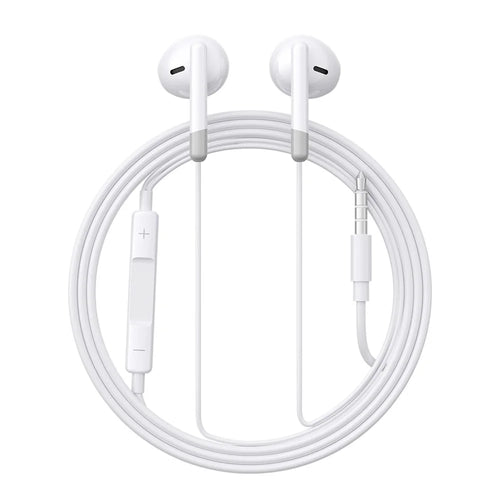 JOYROOM EW01 3.5mm Plug Half-in-ear Earphones with HD Mic Wired Headphones - 1