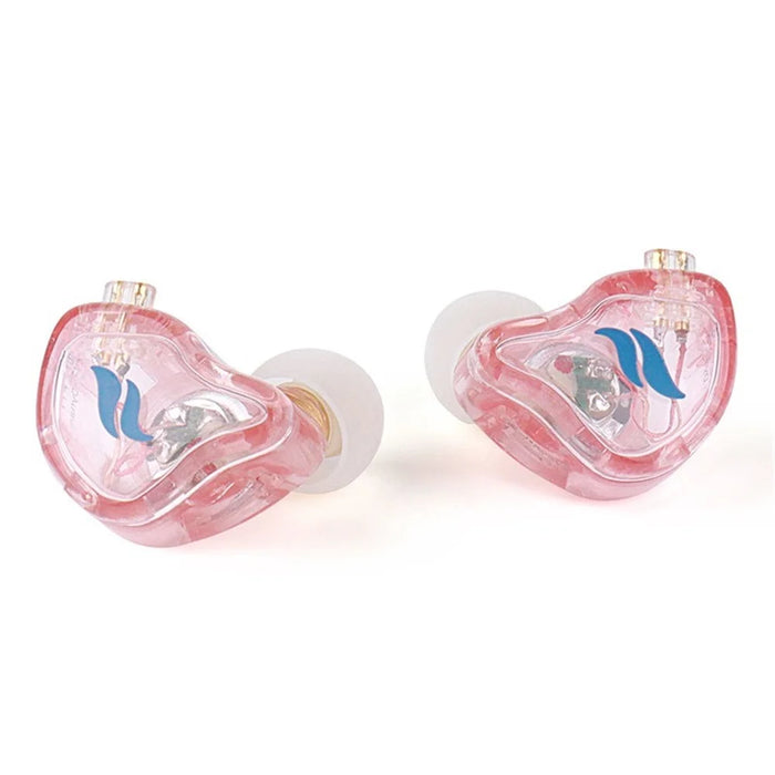 FZ FT1 Dynamic Earphone Stereo Surround Music Earbuds with Detachable Cable, No Mic - Pink - 1