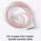 FZ FT1 Dynamic Earphone Stereo Surround Music Earbuds with Detachable Cable, No Mic - Pink - 3