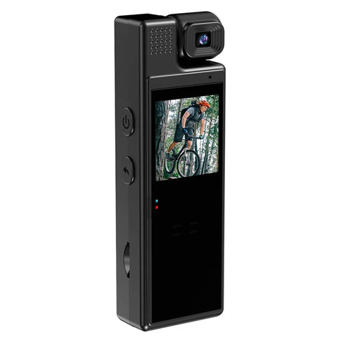 L9 1080P Full HD Body Camcorder Night Vision Mini Camera with 180 Degree Rotating Lens - 1