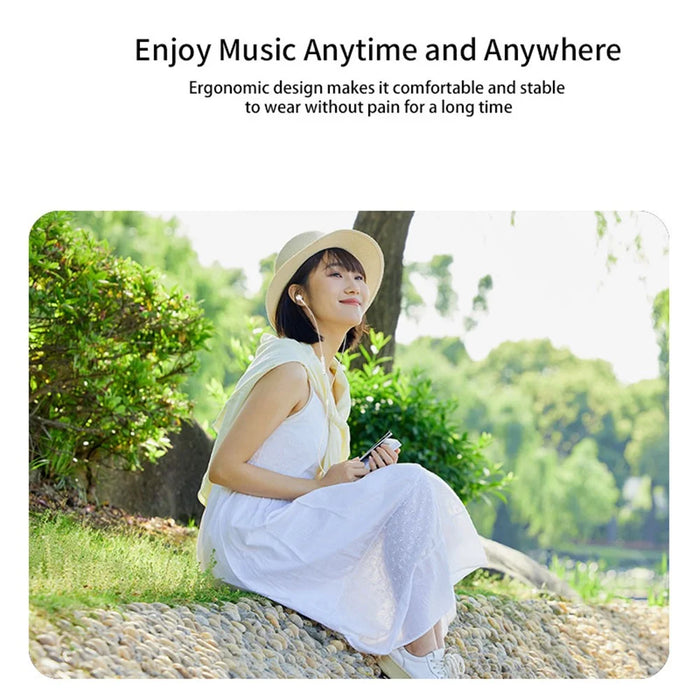 XUNDD X21 XDHE-017 Type-C Wire Control Semi-in-ear Earphone Mobile Phone Music Headset - White - 2