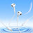XUNDD XDHE-017 3.5mm Wire Control Music Call Earphone Semi-in-ear Mobile Phone Headset - White - 3