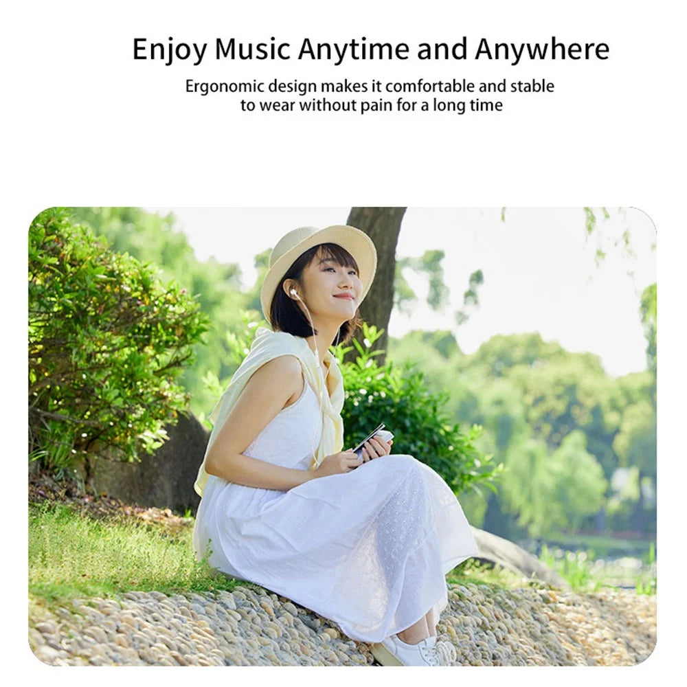 XUNDD XDHE-017 3.5mm Wire Control Music Call Earphone Semi-in-ear Mobile Phone Headset - White - 7