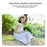 XUNDD XDHE-017 3.5mm Wire Control Music Call Earphone Semi-in-ear Mobile Phone Headset - White - 7