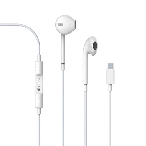 DEVIA Smart Series Type-C Wired Earphone Wire Control Music Calling Headset (Digital Version) - 1