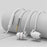 SM02 In-Ear Headphone Sleep Sound Insulation 3.5mm Wired Headset Music Earphone - White - 1
