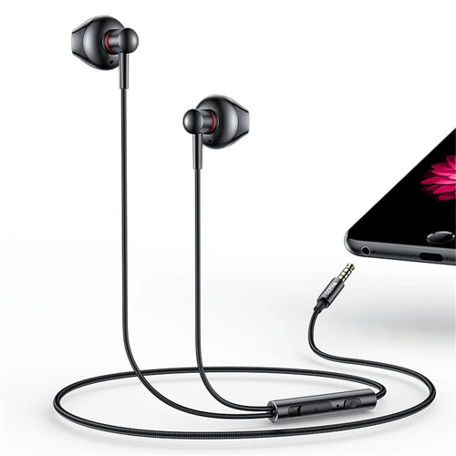 YESIDO YH47 3.5mm Wired Earphone Built-in Microphone HiFi Sound Headset - 1