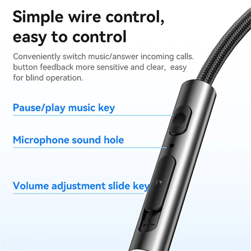 YESIDO YH47 3.5mm Wired Earphone Built-in Microphone HiFi Sound Headset - 4