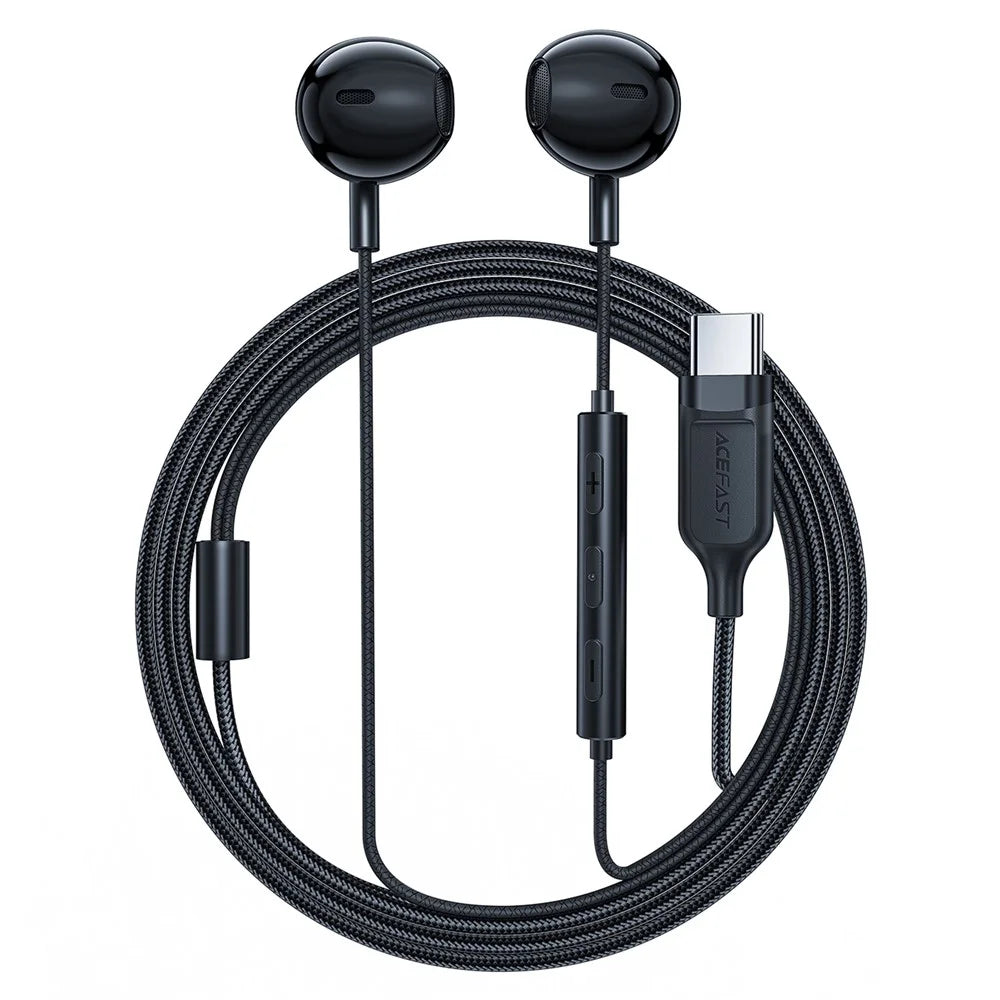 ACEFAST L2 For Phone / Tablet Clear Sound 1.2m USB-C Wired Earphones with Mic - 2
