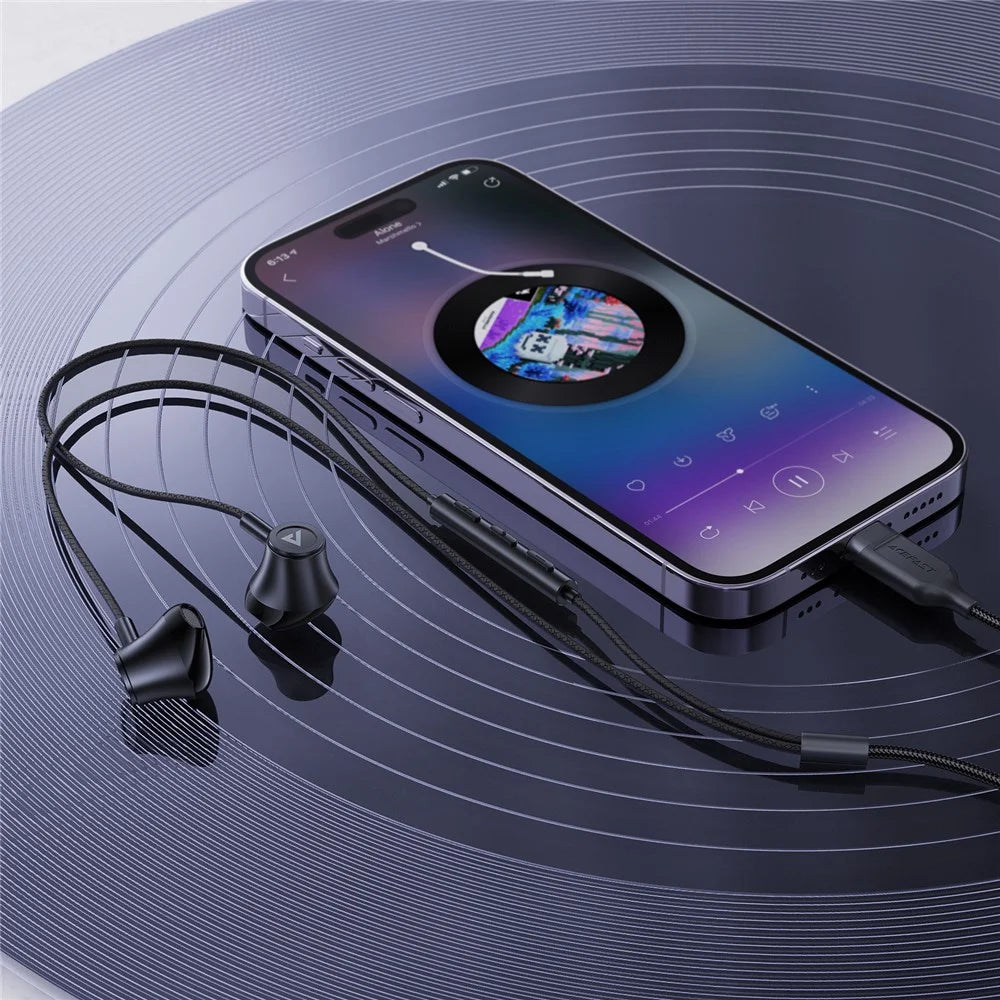 ACEFAST L2 For Phone / Tablet Clear Sound 1.2m USB-C Wired Earphones with Mic - 5