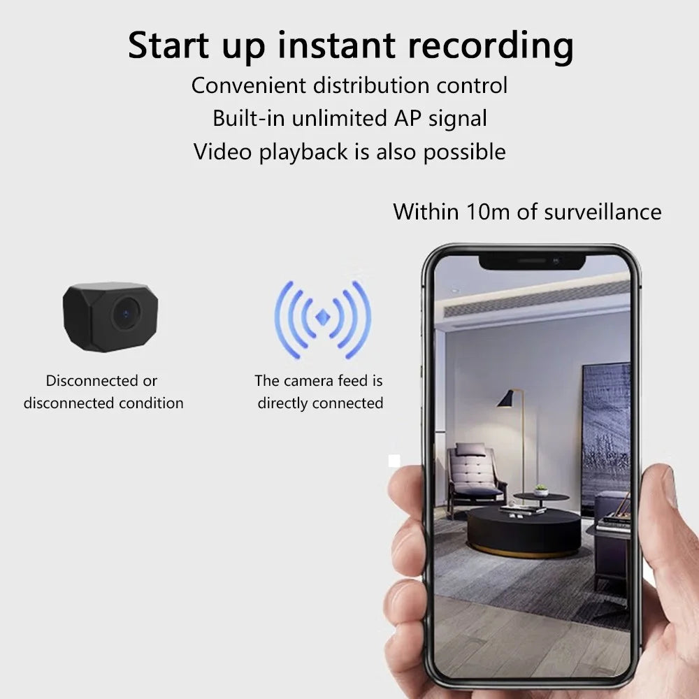 T99 Home Security Monitor 30W Mini WiFi Camera Support Real-Time Viewing and Recording - 4