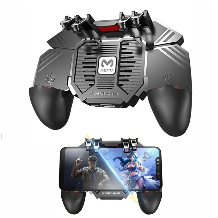 Six Fingers AK77 Cold Wind Cooling Power Charger Multi-function 1200mAh Game Playing Handle - 1