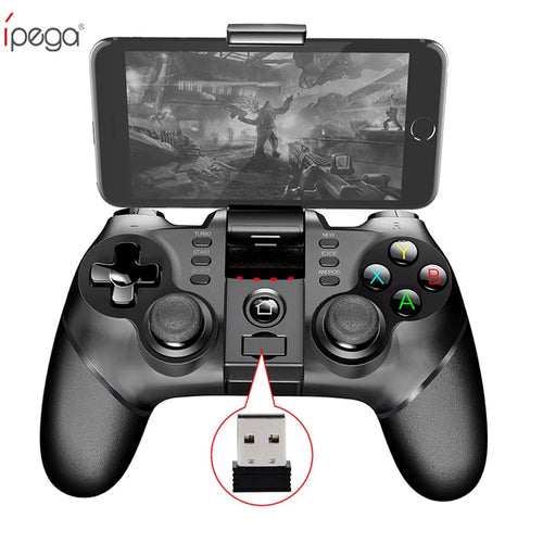 IPEGA 9076 Wireless Bluetooth-compatible Game Controller Mobile Trigger Joystick for Android Phone/TV Box PC PS3 VR - 1