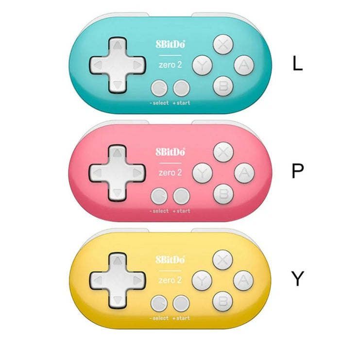 8BITDO Zero2 Bluetooth-compatible Gamepad Controller for Nintend Switch Windows Android Macos Mini Game Crontroller - Pink - 2