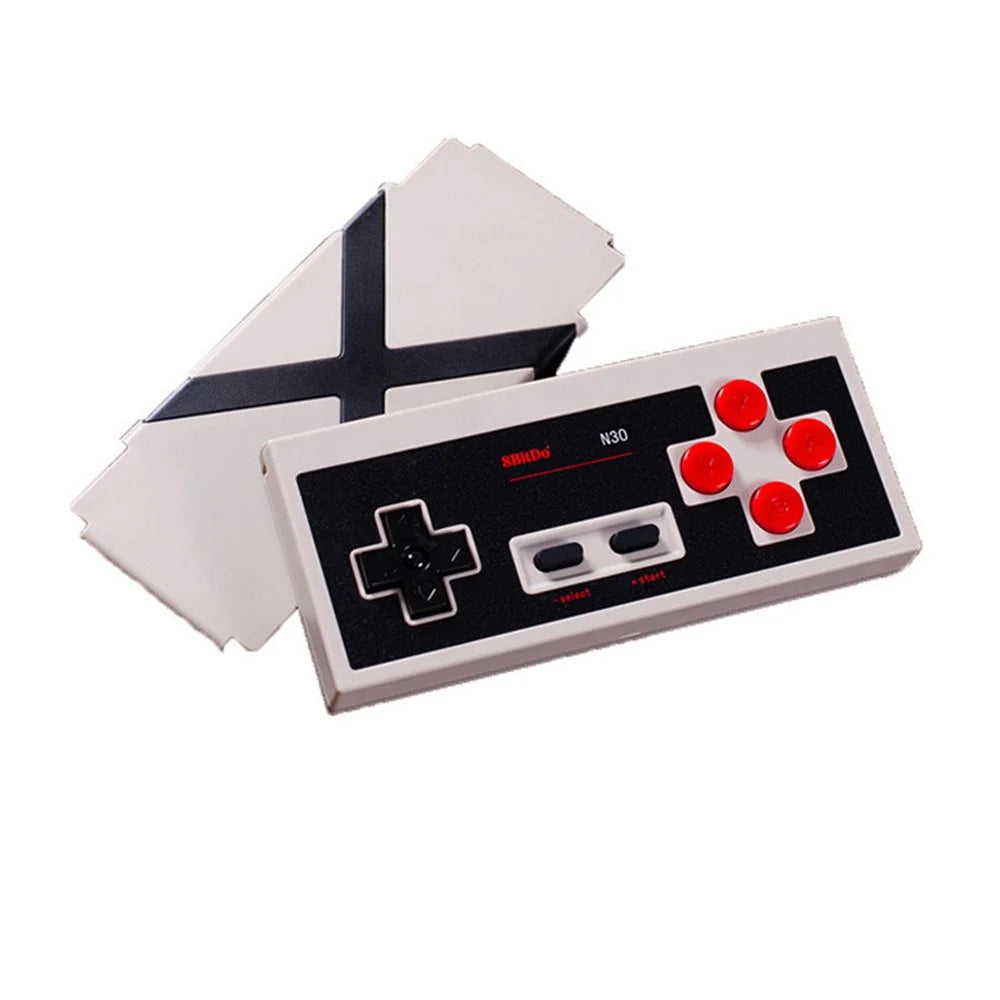 8Bitdo N30 Black Version Wireless Bluetooth-compatible Game Handle Support Steam Android Computer MAC - 1