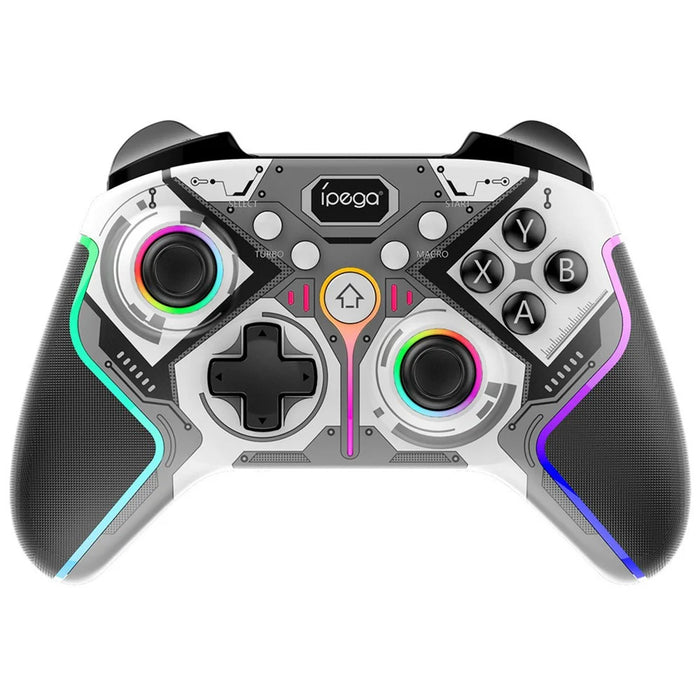 IPEGA PG-9666 Game Controller RGB Light Bluetooth-compatible Gamepad for Nintendo Switch Phone Computer - Black - 1