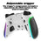 IPEGA PG-9666 Game Controller RGB Light Bluetooth-compatible Gamepad for Nintendo Switch Phone Computer - Black - 2